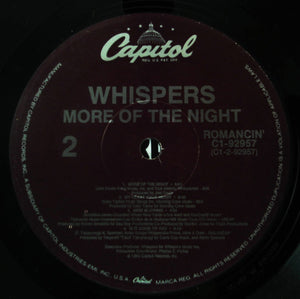 Whispers* : More Of The Night (LP, Album)