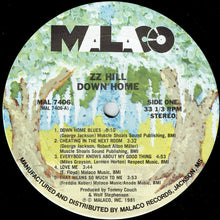 Load image into Gallery viewer, Z.Z. Hill : Down Home (LP, Album, Ter)