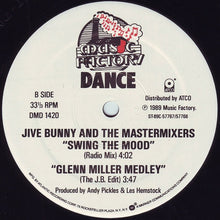 Load image into Gallery viewer, Jive Bunny And The Mastermixers : Swing The Mood (12", Promo)