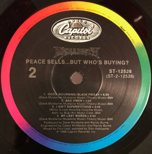 Megadeth : Peace Sells... But Who's Buying? (LP, Album, All)