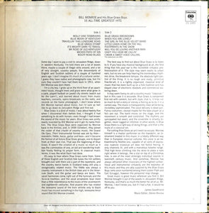 Bill Monroe And His Blue Grass Boys* : 16 All-Time Greatest Hits (LP, Comp, Rec)