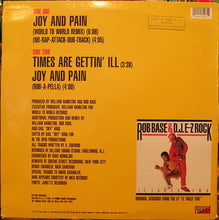Load image into Gallery viewer, Rob Base &amp; D.J. E-Z Rock* : Joy And Pain (Remix) (12", Single)