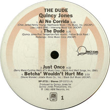 Load image into Gallery viewer, Quincy Jones : The Dude (LP, Album, x -)