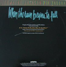 Load image into Gallery viewer, Jermaine Jackson &amp; Pia Zadora : When The Rain Begins To Fall (12")