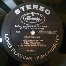 Load image into Gallery viewer, Sarah Vaughan : After Hours At The London House (LP, Album)