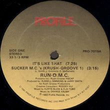 Load image into Gallery viewer, Run-D.M.C.* : It&#39;s Like That / Sucker M.C.&#39;s (Krush-Groove 1) (12&quot;, Single, Sou)