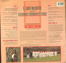 Load image into Gallery viewer, E Larry McDuffie And The Savannah Community Choir : He Cares For Me (LP, Album)