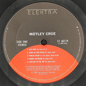 Mötley Crüe : Too Fast For Love (LP, Album, Club, Car)