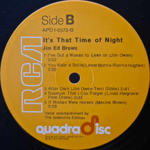 Load image into Gallery viewer, Jim Ed Brown : It's That Time Of Night (LP, Album, Quad)