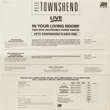 Load image into Gallery viewer, Pete Townshend&#39;s Deep End* : Live! (LP, Album, SP )