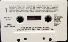 Load image into Gallery viewer, Count Basie : The Best Of Count Basie (Cass, Comp, RE)