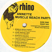 Load image into Gallery viewer, Annette (7) : Muscle Beach Party (LP, Album, RE)