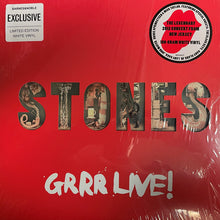 Load image into Gallery viewer, Stones* : Grrr Live!  (3xLP, Ltd, Whi)