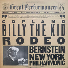 Load image into Gallery viewer, Aaron Copland, Leonard Bernstein, New York Philharmonic : Billy The Kid / Rodeo (LP, Album, RE, Ter)