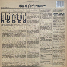 Load image into Gallery viewer, Aaron Copland, Leonard Bernstein, New York Philharmonic : Billy The Kid / Rodeo (LP, Album, RE, Ter)
