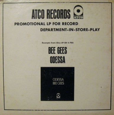 Bee Gees : Odessa (LP, P/Mixed, Promo, Smplr)