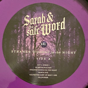Sarah & The Safe Word* : Strange Doings In The Night (LP, Album, Vio)