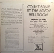Load image into Gallery viewer, Count Basie : At The Savoy Ballroom (LP)