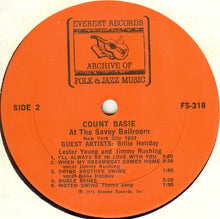 Load image into Gallery viewer, Count Basie : At The Savoy Ballroom (LP)