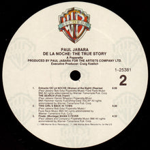 Load image into Gallery viewer, Paul Jabara : De La Noche: The True Story (A Poperetta) (LP, Album)