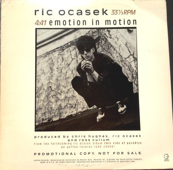 Ric Ocasek : Emotion In Motion (12