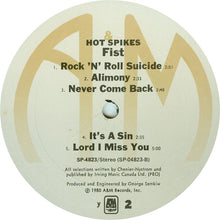 Load image into Gallery viewer, Fist : Hot Spikes (LP, Album)