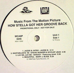 Various : How Stella Got Her Groove Back Soundtrack: Music From The Motion Picture (2x12", Promo)