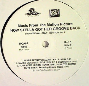 Various : How Stella Got Her Groove Back Soundtrack: Music From The Motion Picture (2x12", Promo)