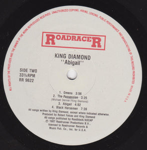 King Diamond : Abigail (LP, Album, EMW)