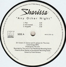 Load image into Gallery viewer, Sharissa : Any Other Night / Henchmen G&#39;s (12&quot;, Single, Promo)