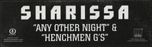 Load image into Gallery viewer, Sharissa : Any Other Night / Henchmen G&#39;s (12&quot;, Single, Promo)