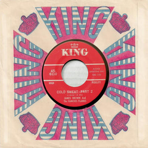 James Brown And The Famous Flames* : Cold Sweat (7", Single, Red)