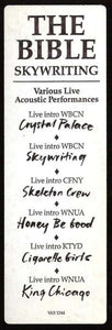 The Bible : Skywriting (12", Single, Promo)