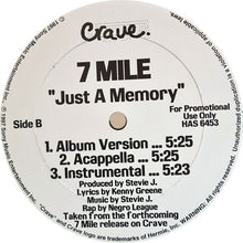 Load image into Gallery viewer, 7 Mile : Just A Memory (12", Promo)