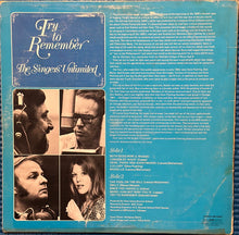 Load image into Gallery viewer, The Singers Unlimited : Try To Remember (LP)
