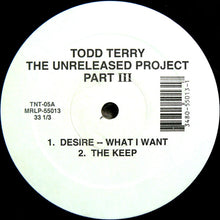 Load image into Gallery viewer, Todd Terry : The Unreleased Project Part III (12&quot;)