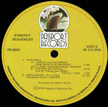 Load image into Gallery viewer, Synergy (3) : Sequencer (LP, Album, Gat)