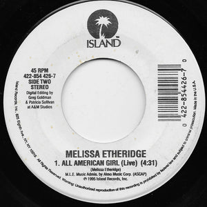 Melissa Etheridge : Your Little Secret (7")