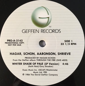 HSAS : Whiter Shade Of Pale (12", S/Sided, Single, Ltd, Promo)