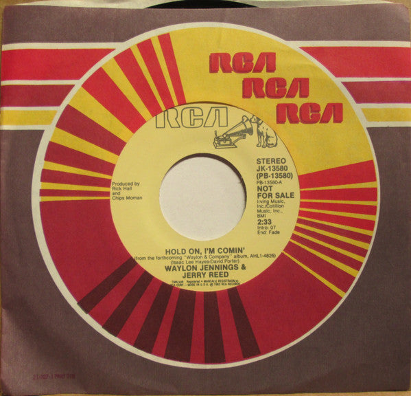 Waylon Jennings And Jerry Reed : Hold On, I'm Comin' (7