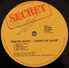 Load image into Gallery viewer, Twisted Sister : Under The Blade (LP, Album)