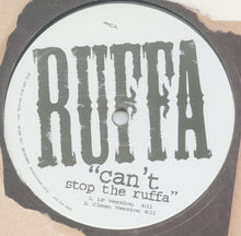 Load image into Gallery viewer, Ruffa : Can't Stop The Ruffa (12", Promo)