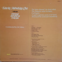 Load image into Gallery viewer, Edwin Hawkins / Oakland Symphony Orchestra : Edwin Hawkins Live With The Oakland Symphony Orchestra (LP)