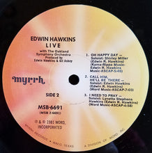 Load image into Gallery viewer, Edwin Hawkins / Oakland Symphony Orchestra : Edwin Hawkins Live With The Oakland Symphony Orchestra (LP)