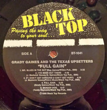 Load image into Gallery viewer, Grady Gaines &amp; The Texas Upsetters : Full Gain (LP, Album)