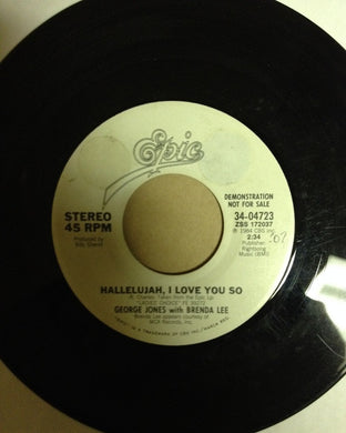George Jones (2), Brenda Lee : Hallelujah, I Love You So (7