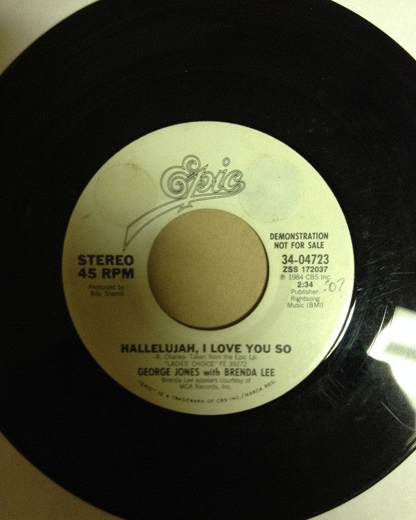George Jones (2), Brenda Lee : Hallelujah, I Love You So (7