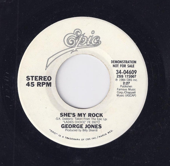 George Jones (2) : She's My Rock (7