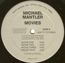 Load image into Gallery viewer, Michael Mantler : Movies (LP, Album)