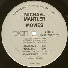 Load image into Gallery viewer, Michael Mantler : Movies (LP, Album)